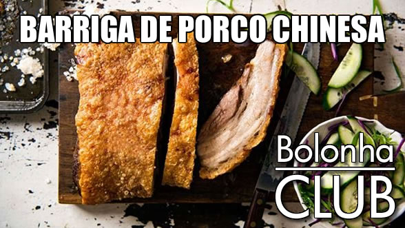 Barriga de porco crocante chinesa